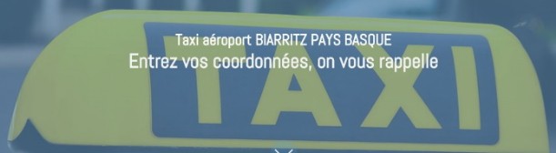 taxis biarritz aeroport pays basque