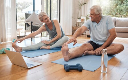 senior étirement / prévention